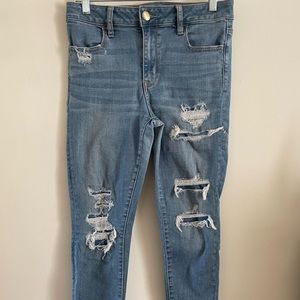 High Waisted American Eagle Jeans